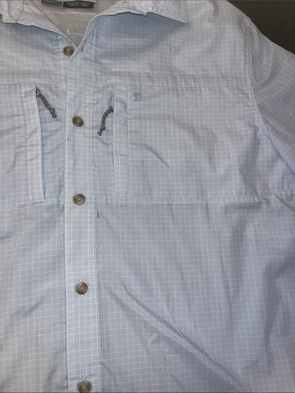 Duck Camp Fishing Shirt Size L - Picture 3 of 4